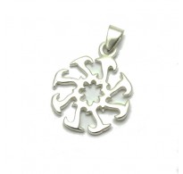 PE001220 Sterling silver pendant solid 925 EMPRESS